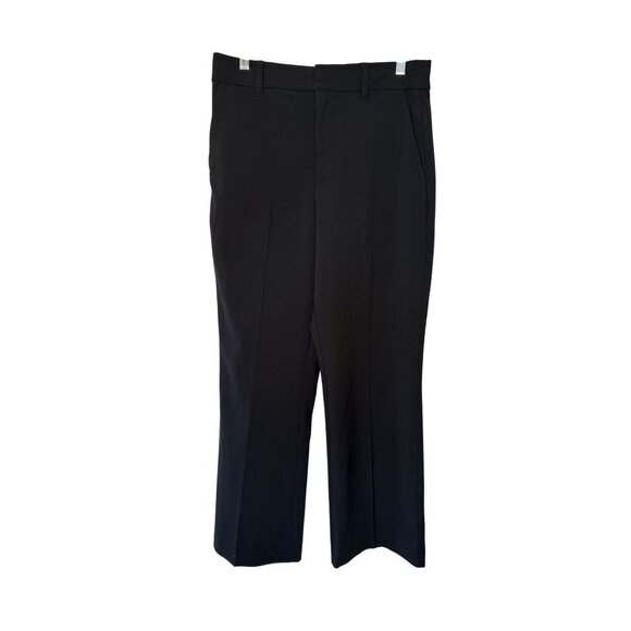 NWT Madewell Flare Ankle Pants Business Casual Black Classic Size 4 Style NO957 - Picture 1 of 6